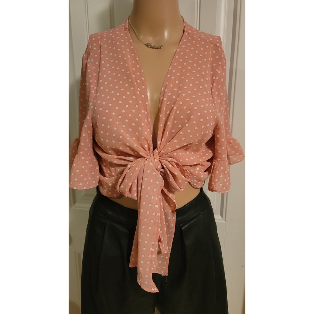 Ally Polkadot Summer Top